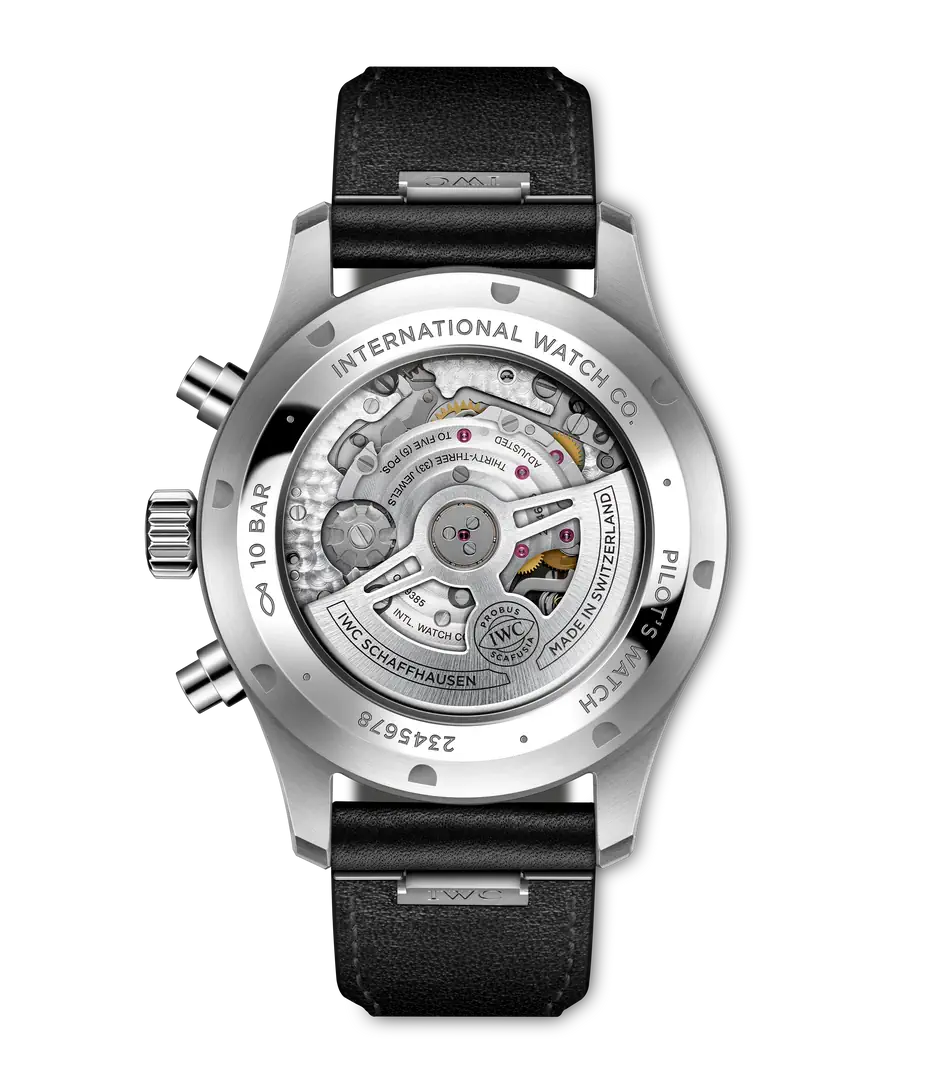 IWC Schaffhausen Pilot's Watch Chronograph - Black Dial