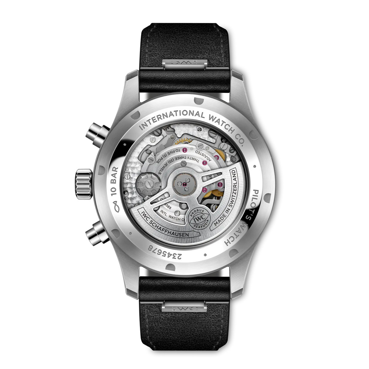 IWC Schaffhausen Pilot's Watch Chronograph - Black Dial