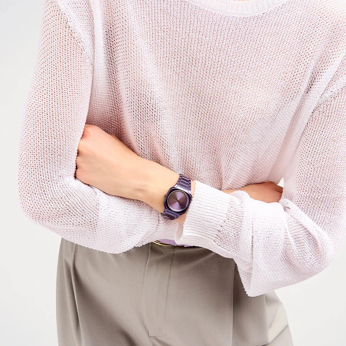 Square Disco Purple 32mm SQBL02