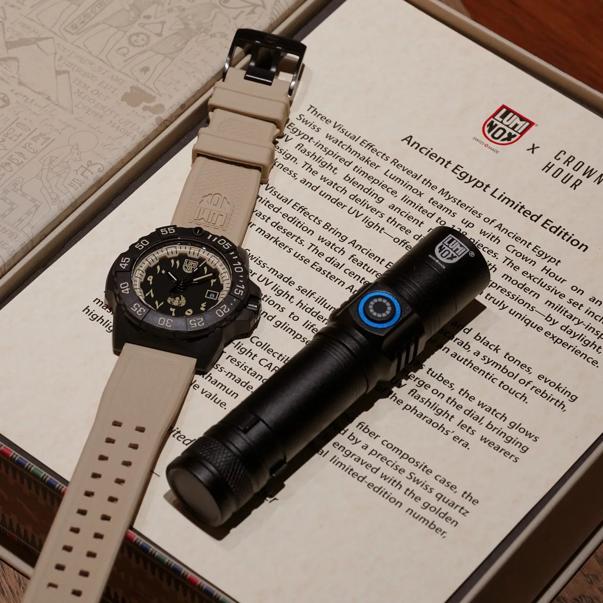 Luminox x Crown Hour Ancient Egyptian Limited Edition XS.3510.EGY.N Luminox