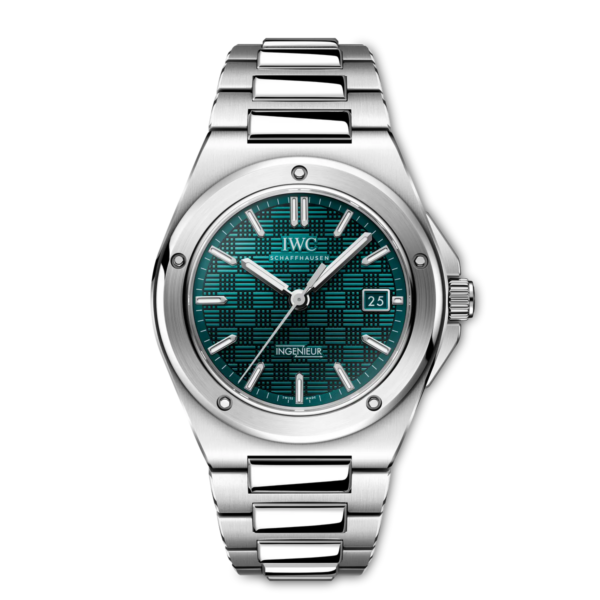 IWC Schaffhausen Ingenieur Automatic 40 - Green Dial Stainless Steel Bracelet