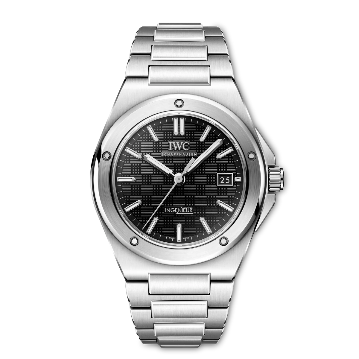 IWC Schaffhausen Ingenieur Automatic 40 - Black Dial Stainless Steel Bracelet