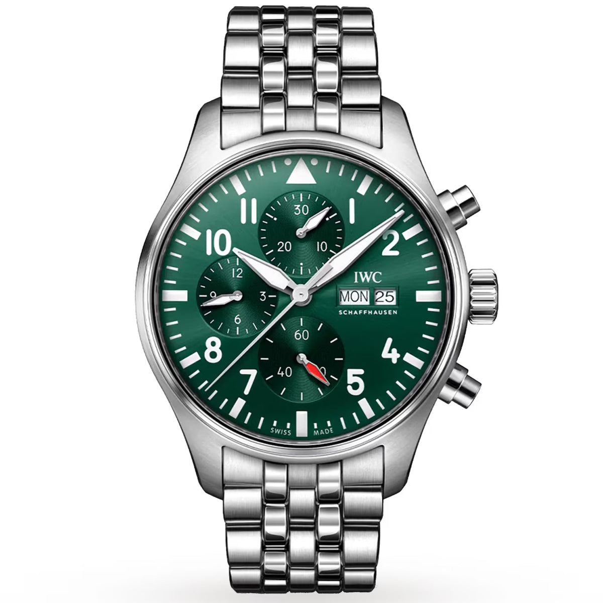 IWC Pilot’s Watch IW378006 Chronograph Edition “The Last Flight” Green Dial