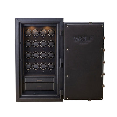 Athos 16 Piece Watch Winder and Jewelry Safe
