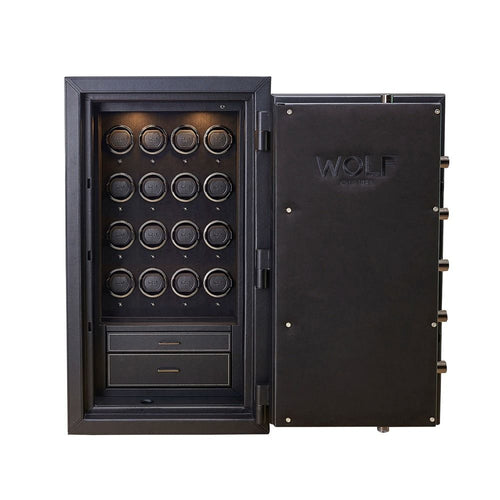 Athos 16 Piece Watch Winder and Jewelry Safe
