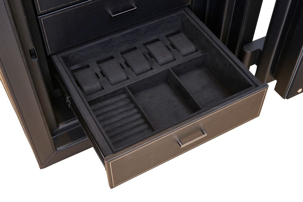 Athos 16 Piece Watch Winder and Jewelry Safe