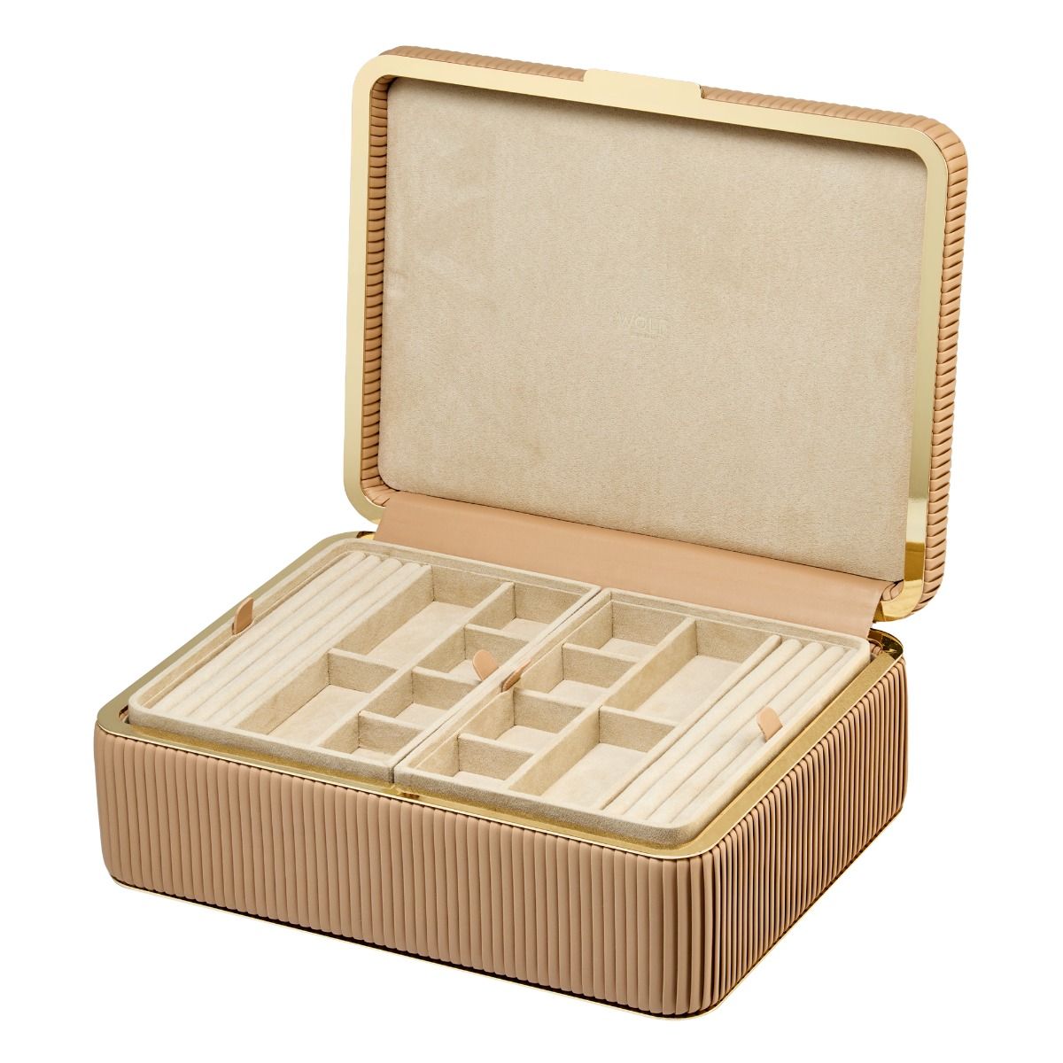 Bella Large Jewellery Box – Mocha