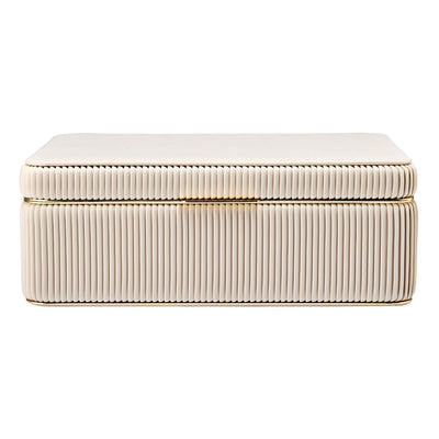 Bella Large Jewellery Box – Bone