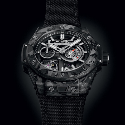 Big Bang MECA-10 Frosted Carbon 42MM Hublot