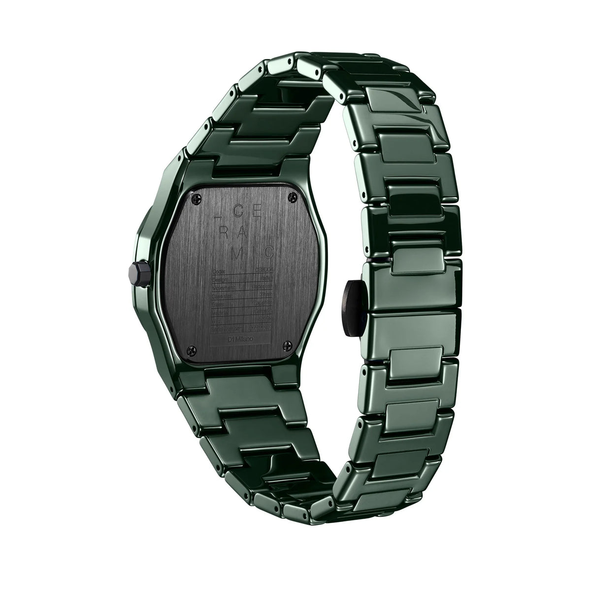 D1 Milano Ceramic Pure Green 37mm CEBU04