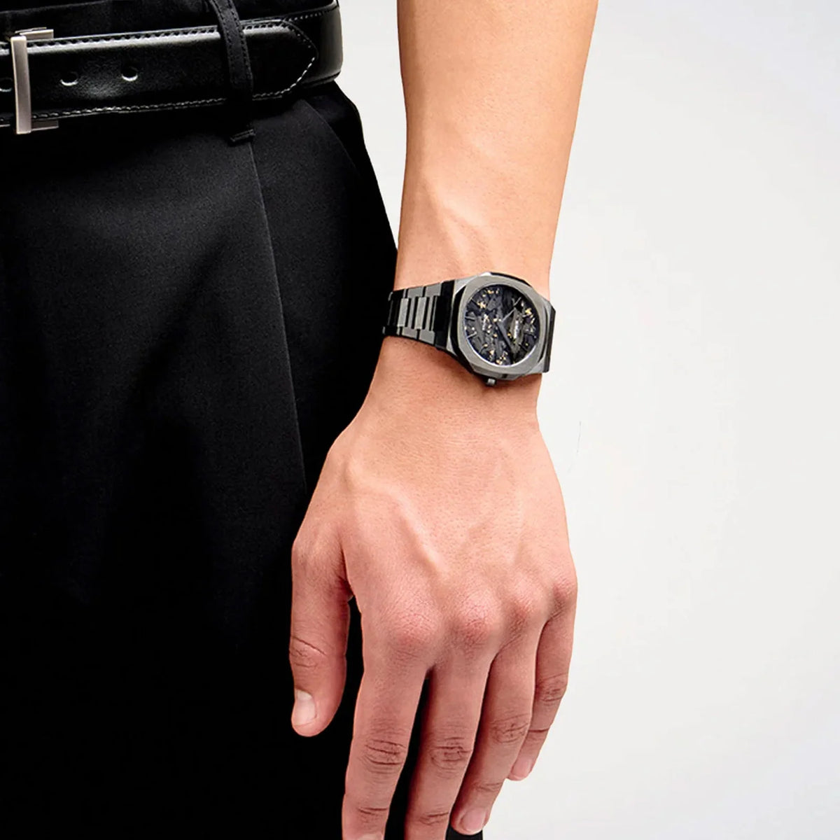 D1 Milano Ultra Thin Black DLC 40mm UTBJ31