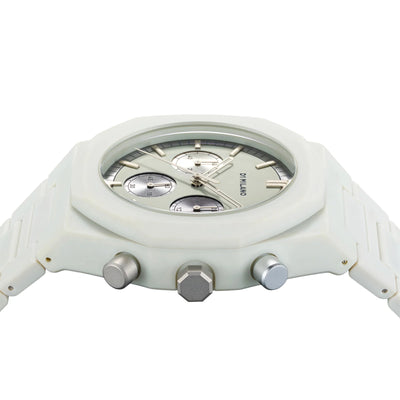 D1 Milano Polychrono Fossil Grey 40.5mm PHBJ08