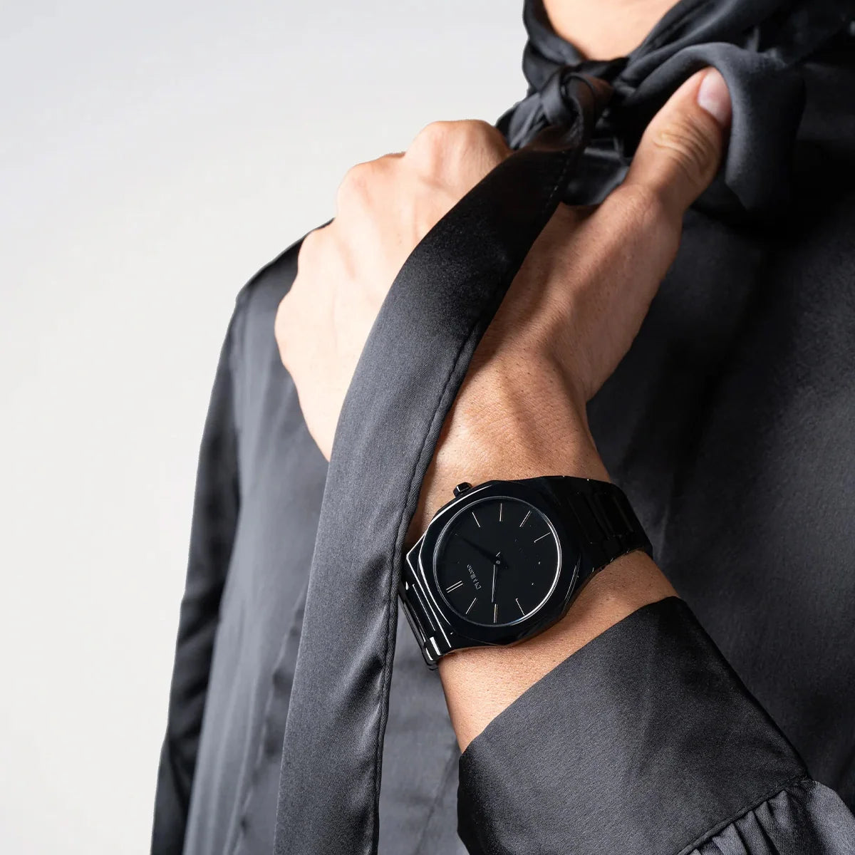 Ultra Thin Black Mirror 38mm UTBU09