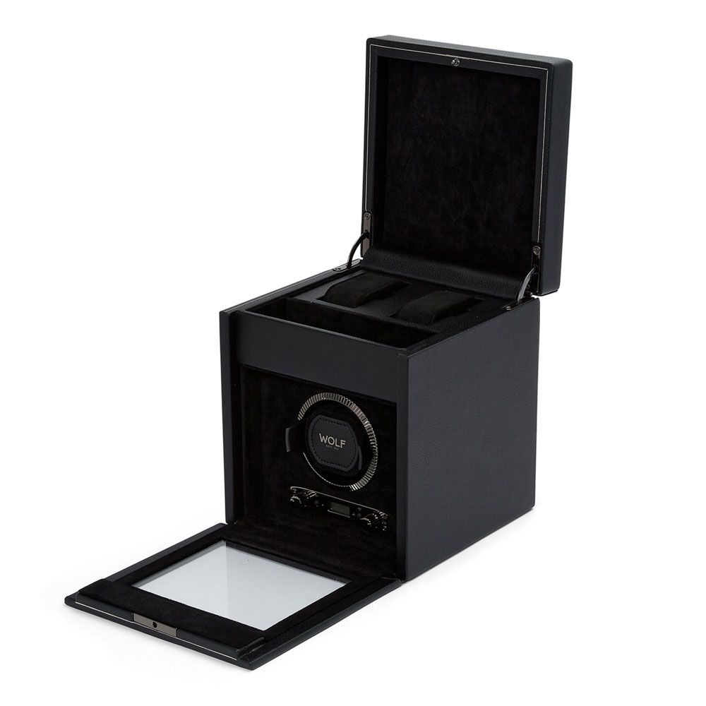 British Racing Single Watch Winder With Storage
