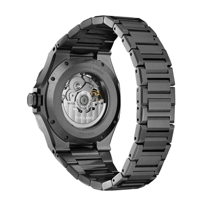 D1 Milano Skeleton Bracelet Gun Metal 41.5mm SKBJ11